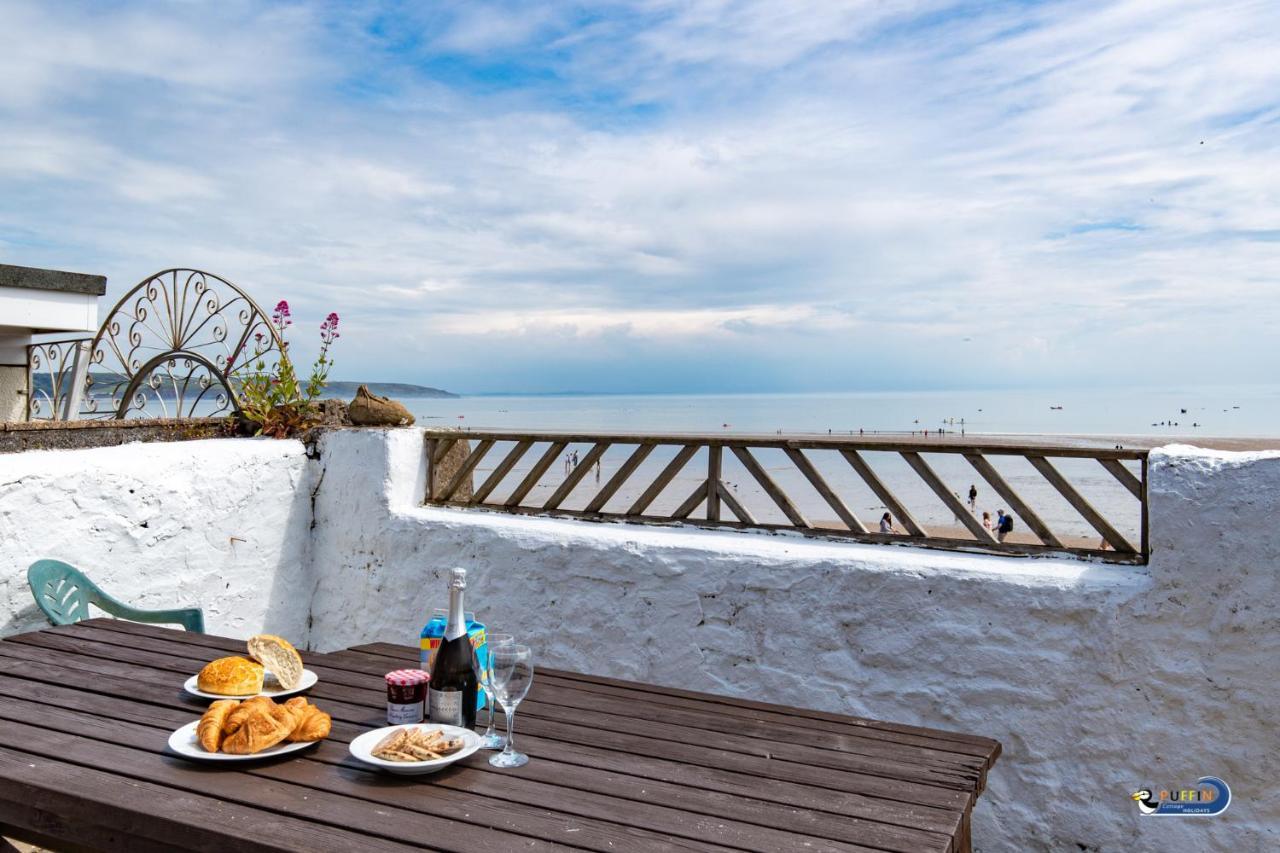 Kilmore - Beach Front House, Direct Beach Access, Spectacular Sea Views Saundersfoot Exteriér fotografie